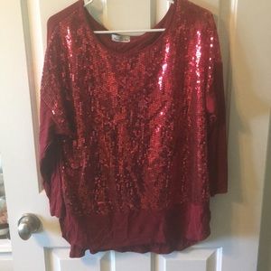 🔥Holiday!!  Sequins top